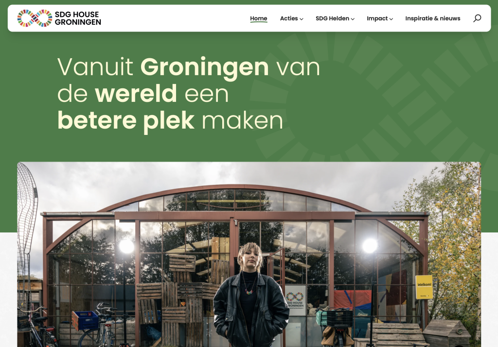 SDG House Groningen screenshot.