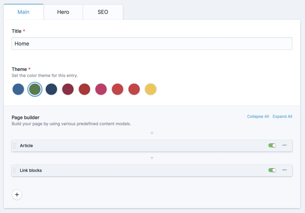 Color theming in Statamic and Tailwind.